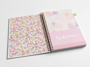 CADERNO 1M ESPIRAL LA CREME 80 FLS JANDAIA