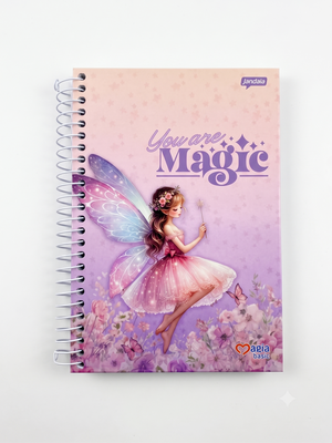 CADERNO ESPIRAL PEQUENO MAGIA BASIC 96 FLS JANDAIA