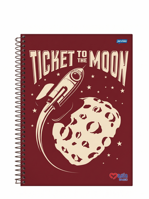 CADERNO 1M ESPIRAL UNI MAGIA BASIC 96 FLS MASCULINO