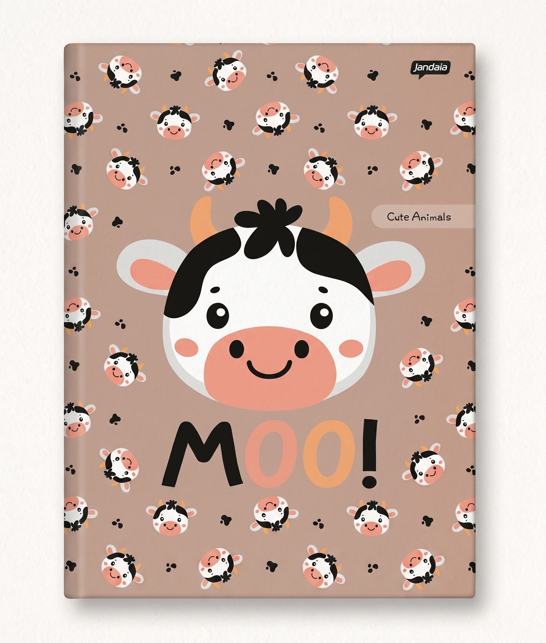 CADERNO BROCHURA 7658 CUTE ANIMALS 80 FLS JANDAIA