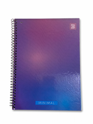 CADERNO 1M ESPIRAL MINIMAL 80 FLS JANDAIA