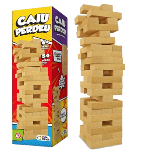 BRINQUEDO EDUCATIVO CAIU PERDEU 54 PEÇAS