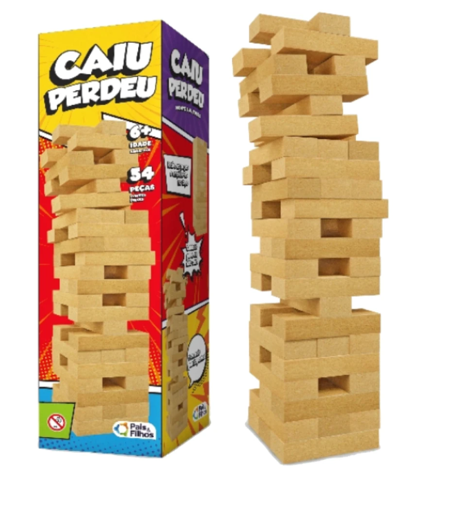 BRINQUEDO EDUCATIVO CAIU PERDEU 54 PEÇAS