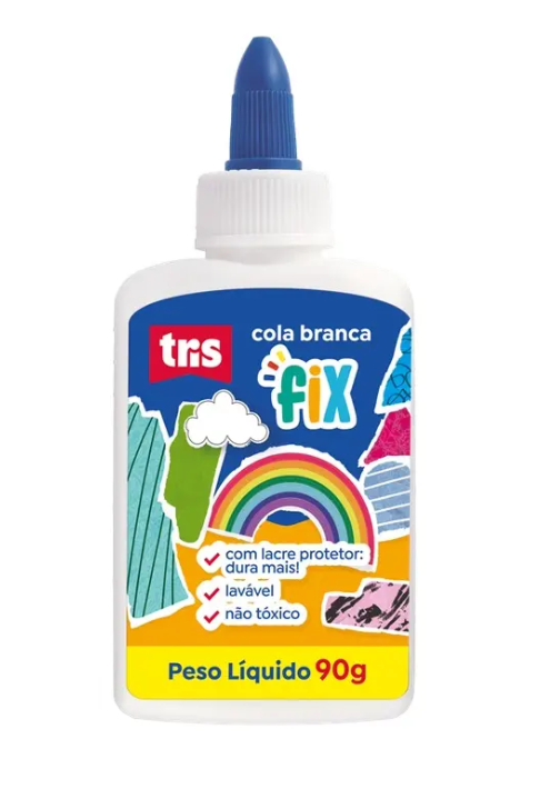 COLA BRANCA FIX TRIS 90G