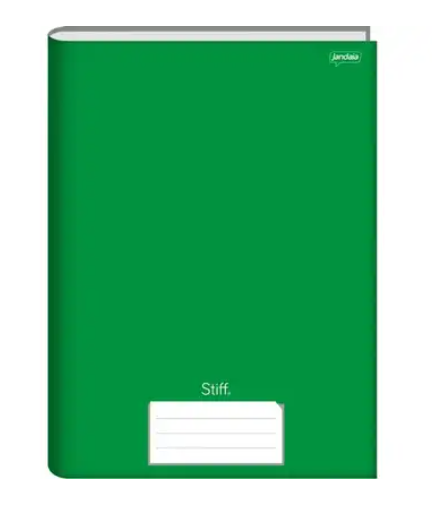 CADERNO BROCHURA PEQUENO STIFF 48 FLS CORES
