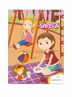 CADERNO QUADRICULADO 10MM SAPECA 40 FLS TILIBRA