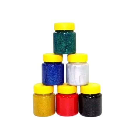 TINTA GUACHE FANTASIA METALLIC 6 Cores 