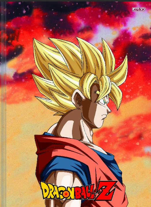 CADERNO BROCHURA DRAGON BALL Z 80 FLS 
