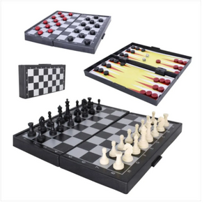 JOGO DE XADREZ MAGNETICO 3 EM 1 HT63911