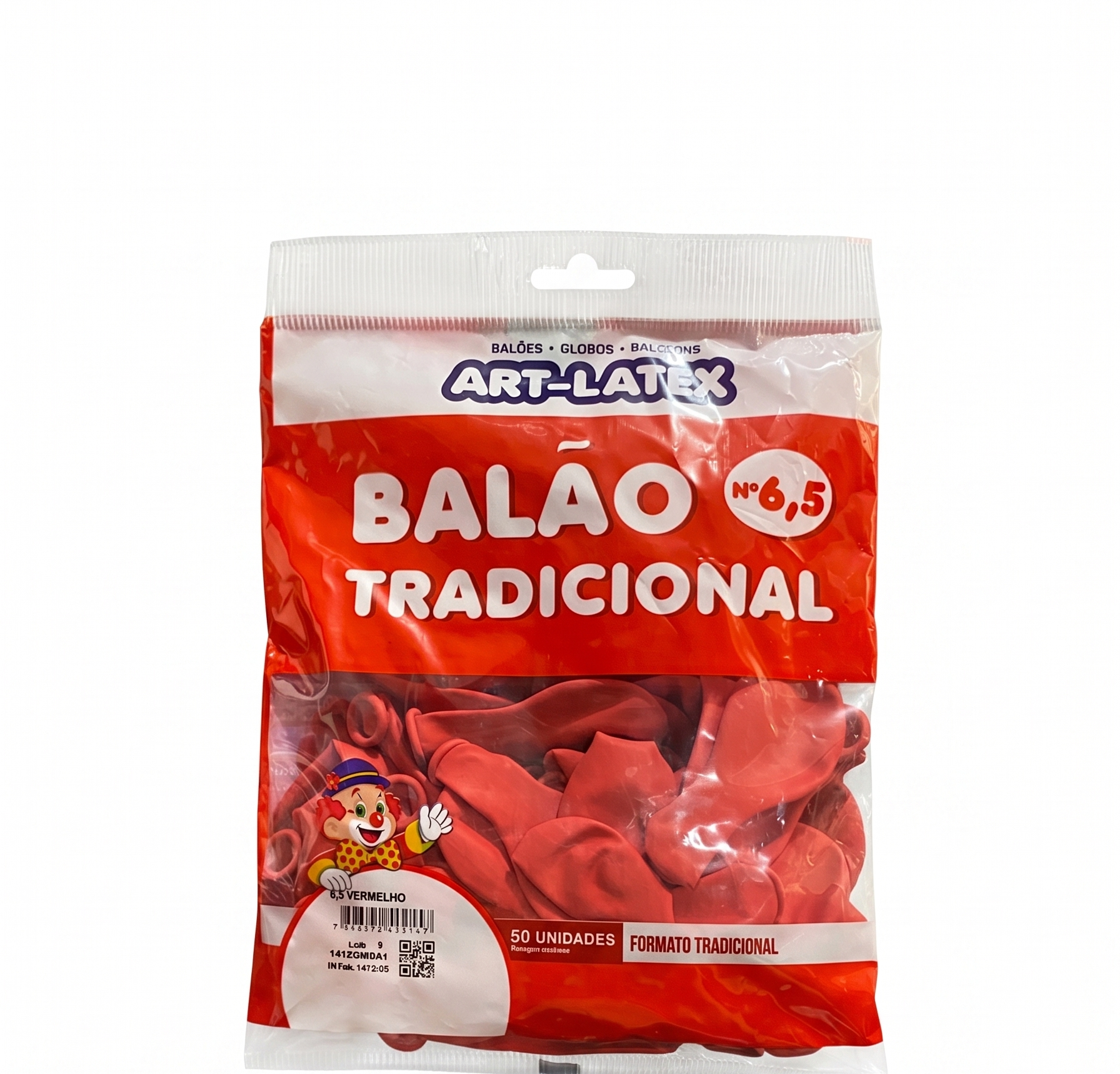  BALAO 6.5 ART LATEX 50 UND