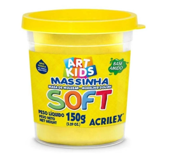 MASSA MODELAR SOFT POTE 150G ACRILEX