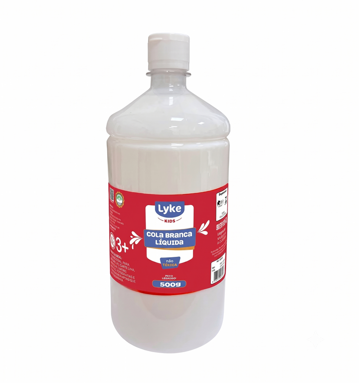 COLA BRANCA LIQUIDA 500G LYKE