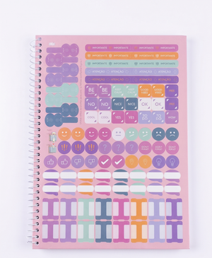 CADERNO 1M ESPIRAL CAPY LOVERS 80 FLS 