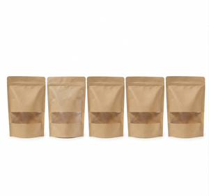 EMBALAGEM KRAFT COM VISOR FECHAMENTO HERMETICO 20X30CM WINMAX PACOTE 5 UND