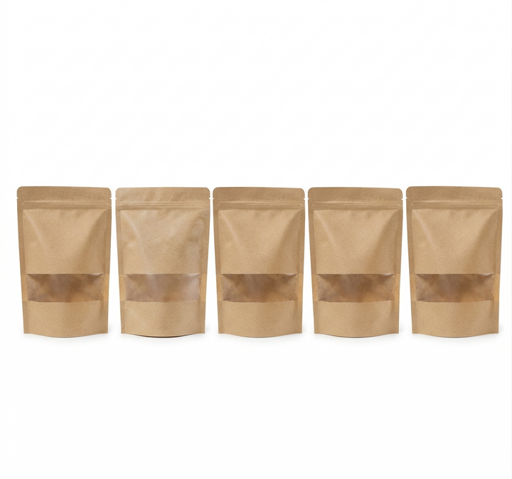 EMBALAGEM KRAFT COM VISOR FECHAMENTO HERMETICO 20X30CM WINMAX PACOTE 5 UND