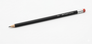LAPIS HB N2 PRETO HEXAGONAL FABER ECOLAPIS COM BORRACHA 