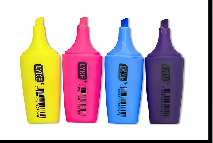 MARCA TEXTO MINI NEON 0.5MM PONTA CHANFRADA LYKE