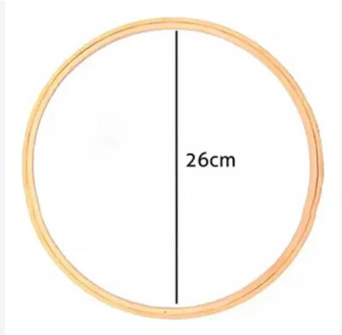 BASTIDO MADEIRA BAMBU 26CM