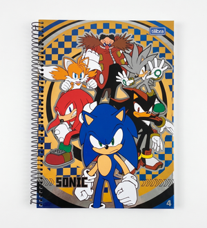 CADERNO 1M ESPIRAL SONIC 80 FLS TILIBRA