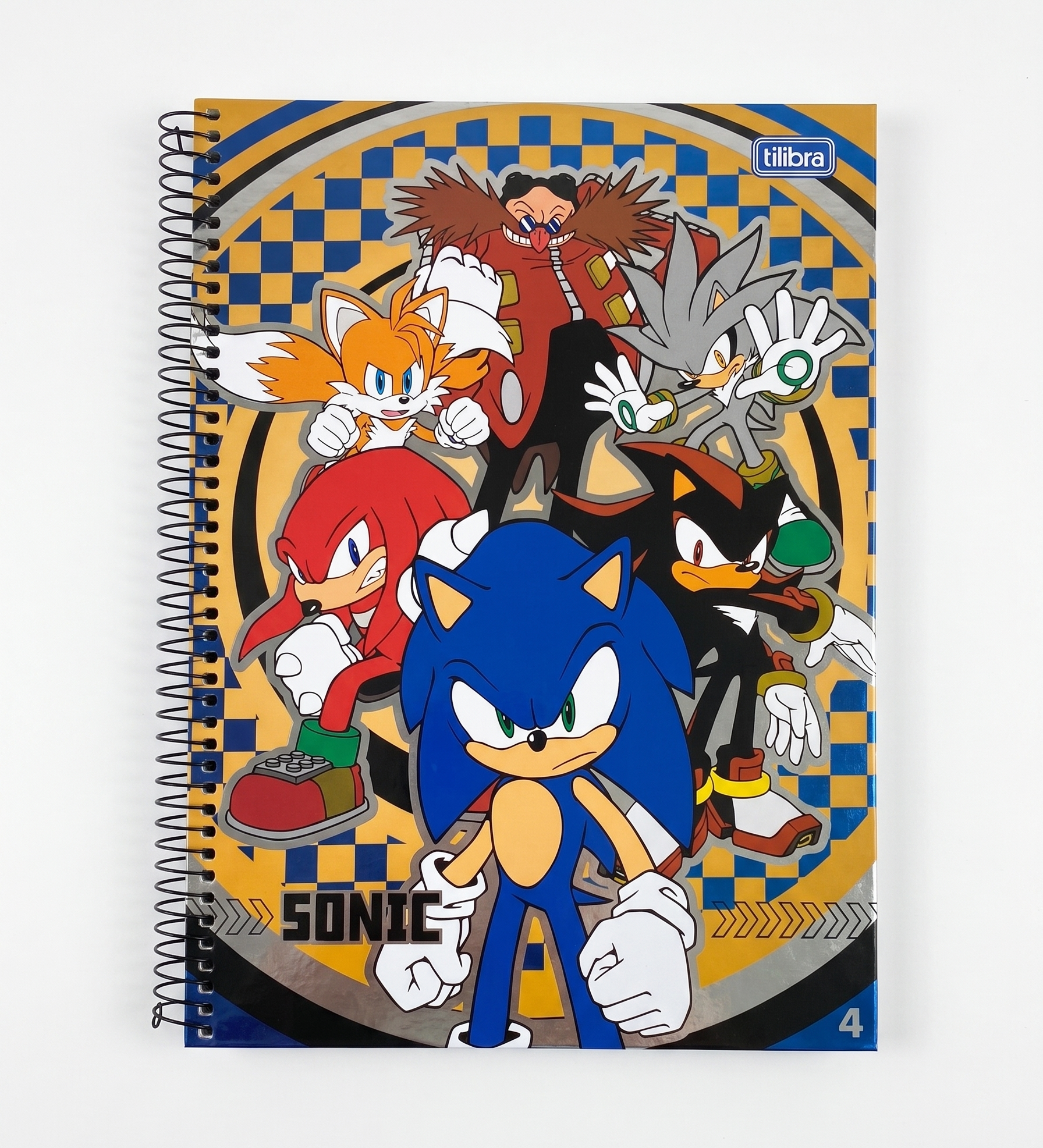 CADERNO 1M ESPIRAL SONIC 80 FLS TILIBRA