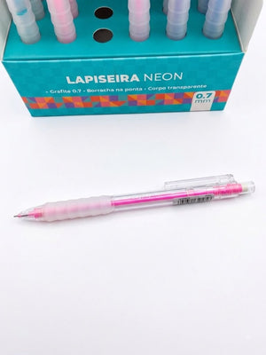 LAPISEIRA NEON 0.7 GRIP E CLIP SKYPAPER 