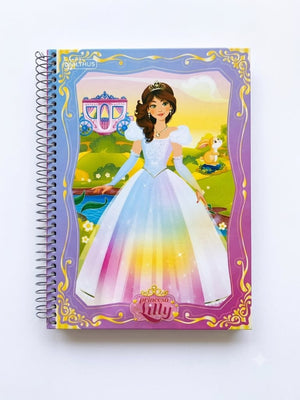CADERNO 12M PRINCESA LILLY 192FLS MALTHUS