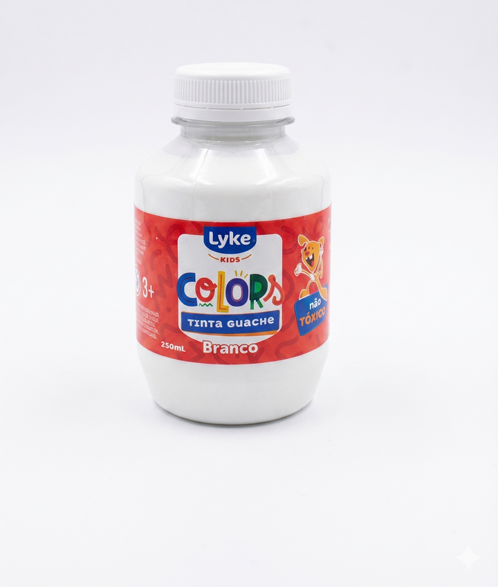 TINTA GUACHE 250ML LYKE