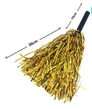 POM POM METALIZADO 30CM CORES 