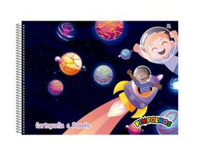 CADERNO DESENHO ESPIRAL PIMPOLHO 60 FLS 