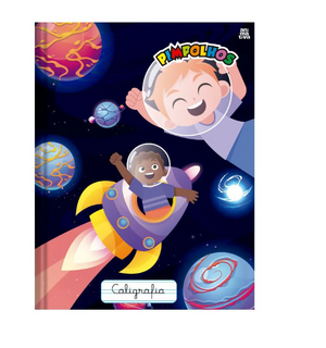CADERNO CALIGRAFIA BROCHURA PIMPOLHOS 40 FLS ANIMATIVA 4132