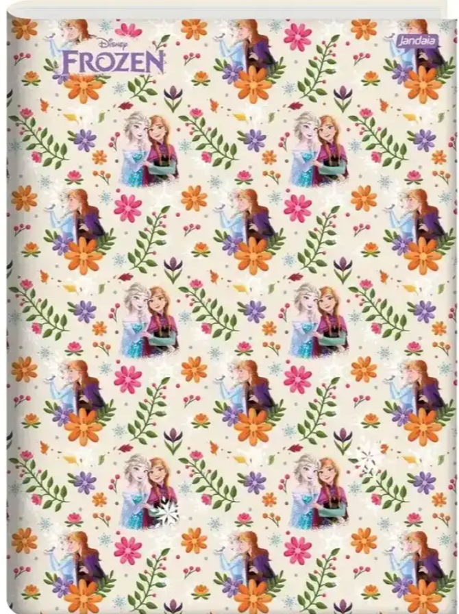 CADERNO BROCHURA GRANDE FROZEN JANDAIA 80 FLS