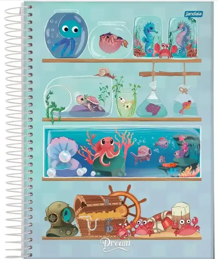 CADERNO UNIVERSITARIO 1 M DREAMS 80 FLS