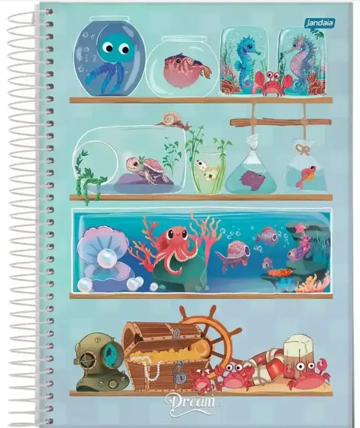 CADERNO UNIVERSITARIO 1 M DREAMS 80 FLS