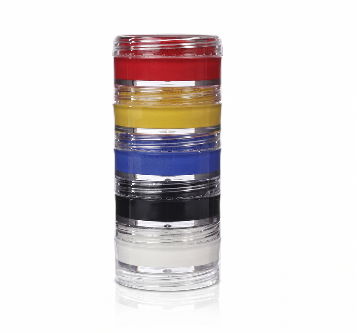 ESTOJO PINTURA FACIAL 5 CORES COLOR MAKE  21065