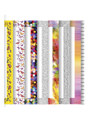 PAPEL MOLDURA DECORADA ECOCORES 7 ESTAMPAS A4 120G 32 FLS RIDET