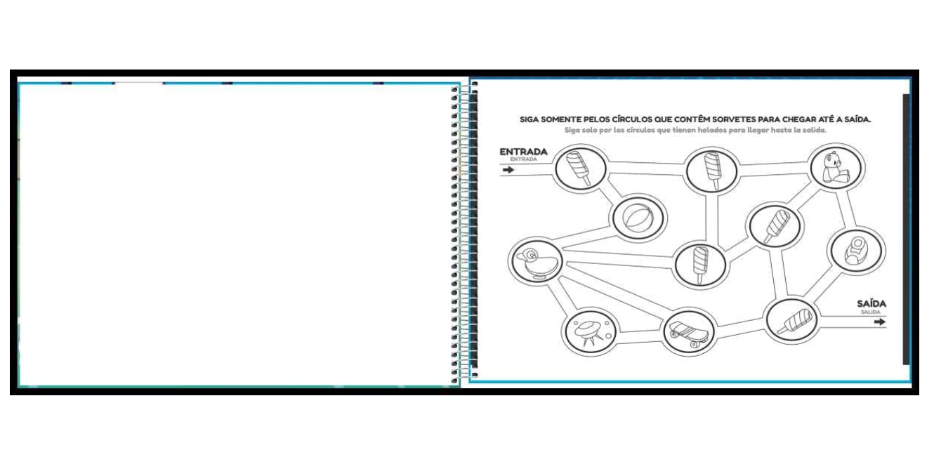 CADERNO DESENHO SAPECA 96 FLS TILIBRA