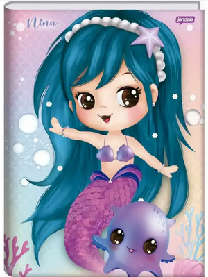 CADERNO BROCHURA GRANDE NINA JANDAIA  80 FLS 