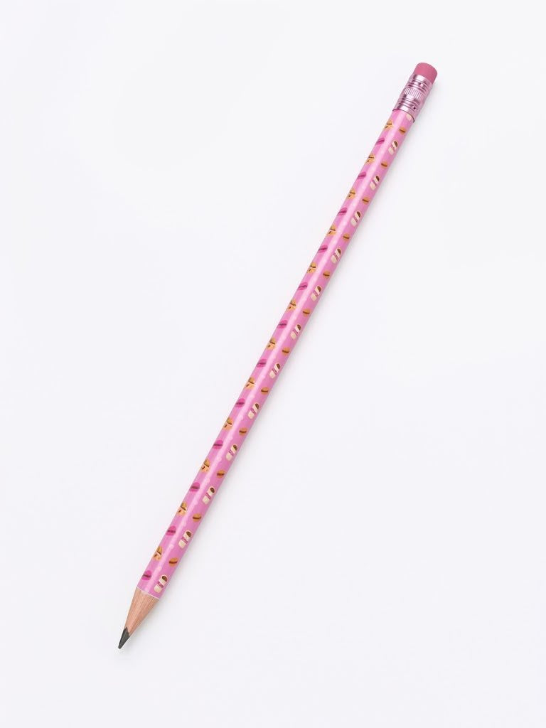 LAPIS GRAFITE REDONDO RESINA COM BORRACHA DONUTS SK1207 SKYPAPER