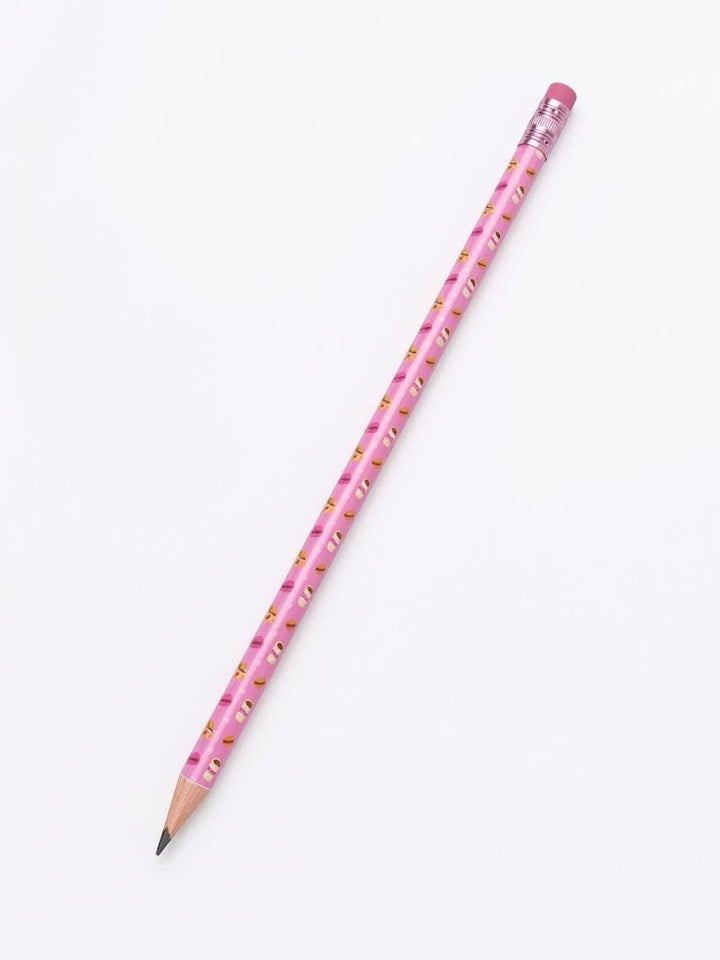 LAPIS GRAFITE REDONDO RESINA COM BORRACHA DONUTS SK1207 SKYPAPER