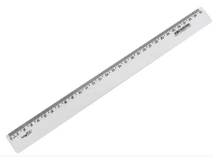 REGUA CREISTAL WALLEU 30CM 
