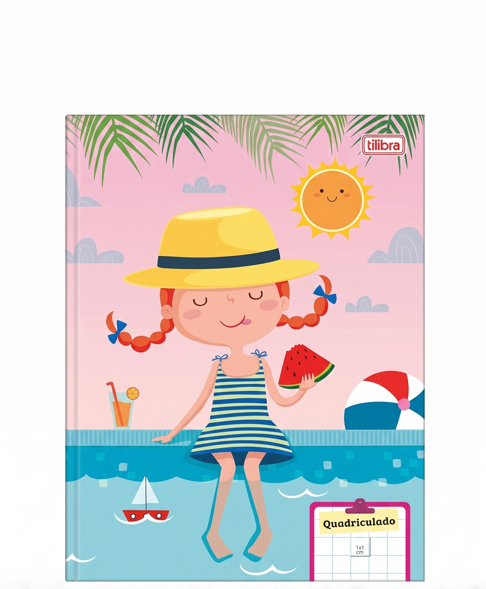 CADERNO QUADRICULADO 10MM SAPECA 40 FLS TILIBRA