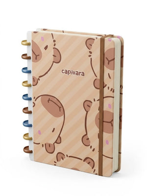 CADERNO DISCO COLEGIAL CAPIVARA 80 FLS SKYPAPER CP2001