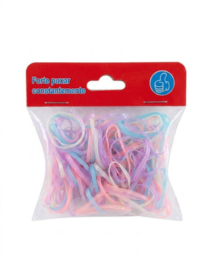ELASTICO LIGA CABELO CORES PASTEIS 1161338