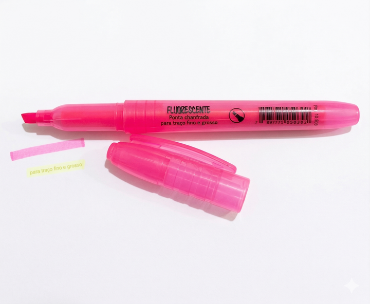 CANETA MARCA TEXTO FLUORECENTE GATTE