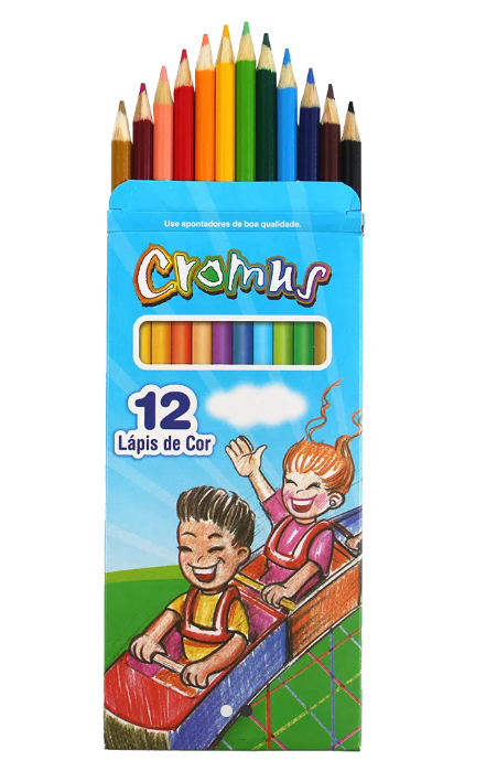 LAPIS COR CROMUS FABER CASTELL 12 CORES 111300