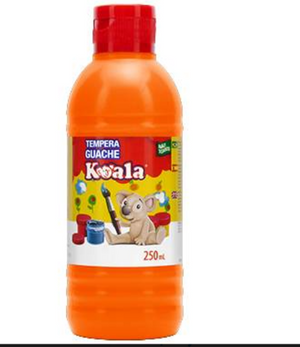 TINTA GUACHE 250ML KOALA CORES