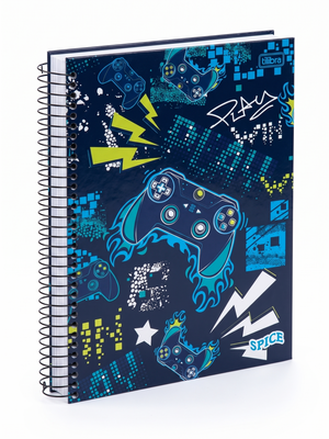 CADERNO 10M 9189 SPICE 160 FLS TILIBRA