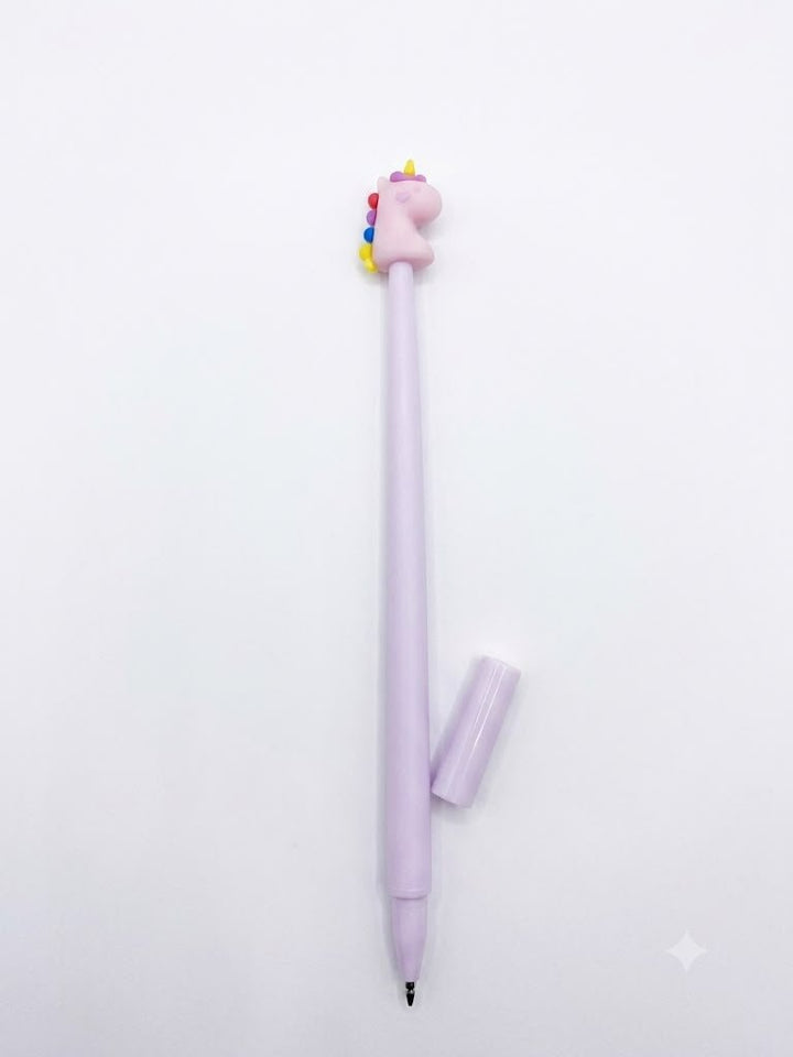 CANETA GEL SILICONE UNICORNIO LYKE