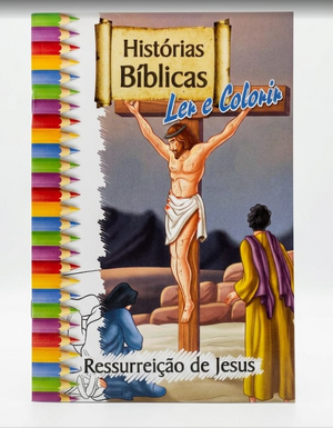 REVISTA LER E COLORIR HISTORIAS BIBLICAS REDEEL