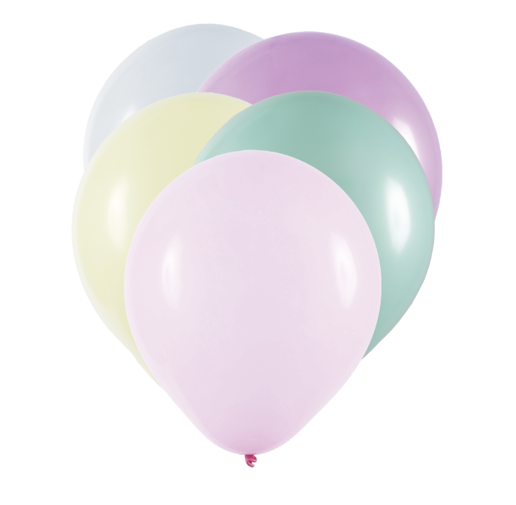 BALÃO REDONDO N09 ART LATEX CANDY 25 UND 